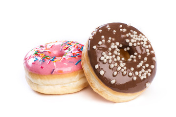 Donut isolated on a White Background