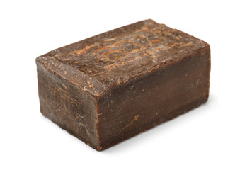 Old natural soap bar