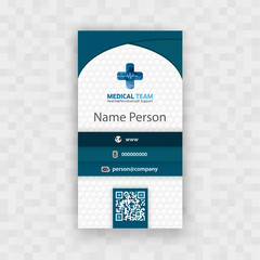 Medical card corporate identity