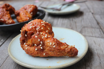 Korean fried chicken