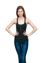 Fototapeta premium Portrait of happy woman