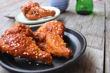 Korean fried chicken