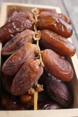 Dried date palm