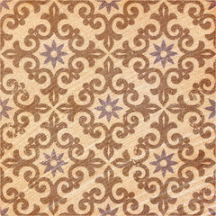 Decorative brown sand stone tile background