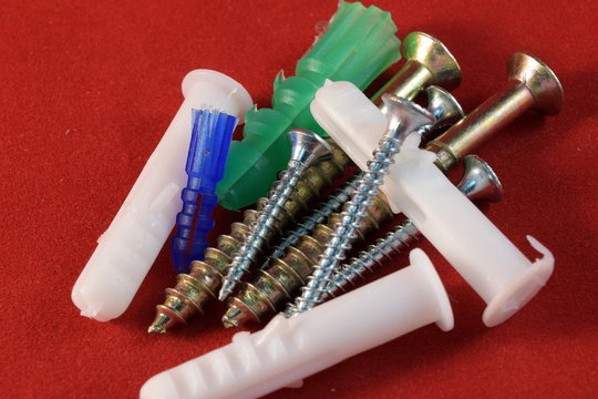 Close up different kinds and number of Metal drill bits