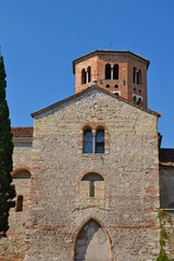 Fototapeta na wymiar The church of Santo Stefano in Verona - Italy