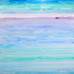 Fototapeta na wymiar Abstract watercolor rainbow gradient background.
