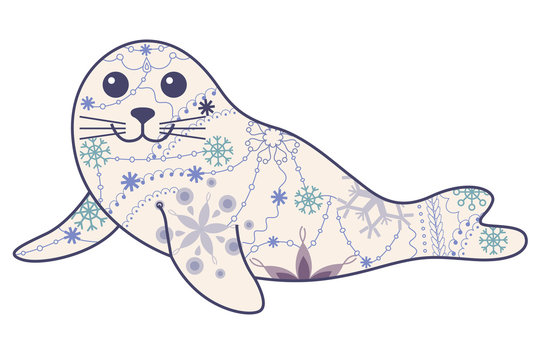 Seal pup vintage