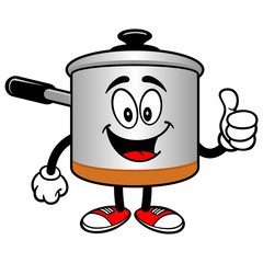Cooking Pot with Thumbs Up