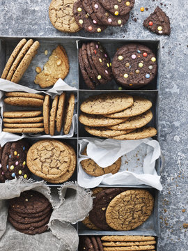 Cookies in box