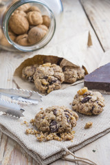 Homemade Chocolate Chip Cookies with Walnuts