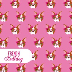 french bulldog design 