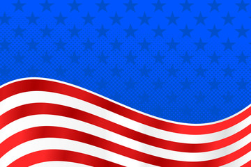 American Flag Background - United States