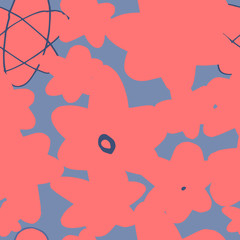 Dna seamless pattern