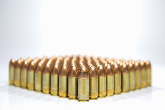 group of 9 mm bullet