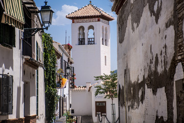 Fototapeta na wymiar Albaicin, Granada, Spain