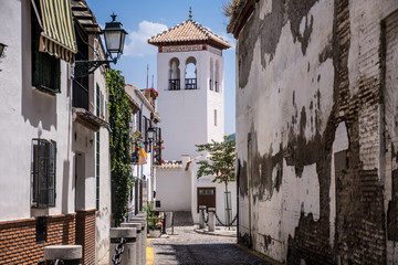 Albaicin, Granada, Spain - obrazy, fototapety, plakaty