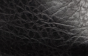abstract background of black leather. texture