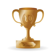 Baseball design, sport and supplies illustration