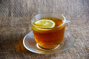 Tea with lemon