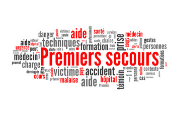Fototapeta premium Premiers secours (urgence, secouriste)