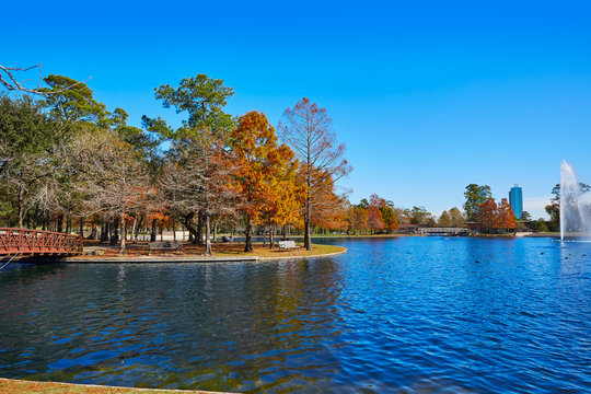 Houston Hermann Park Mcgovern Lake