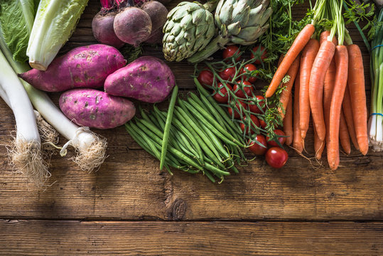 Local Market Fresh Vegetable, Garden Produce