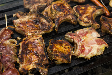 Grilled Meat Barbecue