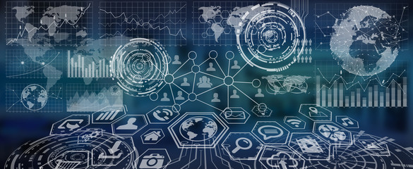 Digital charts and screen interface