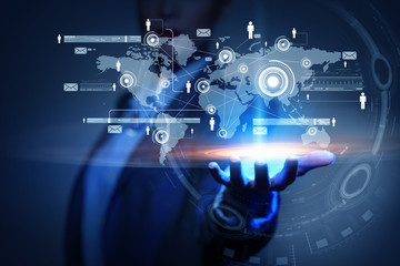 Whole world in hands 