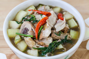 Curry Chicken Hatch,Thai food.