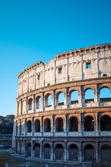 Plakat Colosseum in Rome in Rome, ITALY