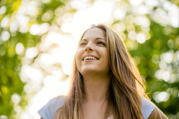 Teen girl portrait