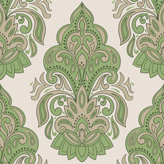 Fototapeta premium Vector Seamless Paisley Pattern