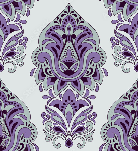 "Vector Seamless Paisley Pattern" Stock image and royalty-free vector