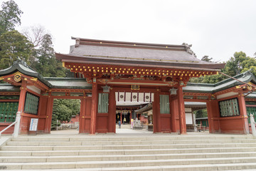 志波彦神社　神門