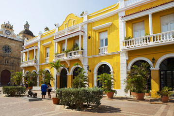 Колумбия. Картахена. Старый город.