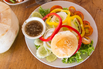 fresh salad vegetable