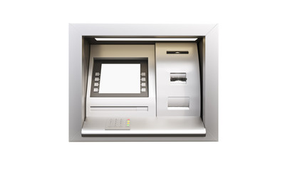 Isolated ATM machine