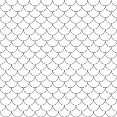 fish scales simple seamless pattern © SolaruS