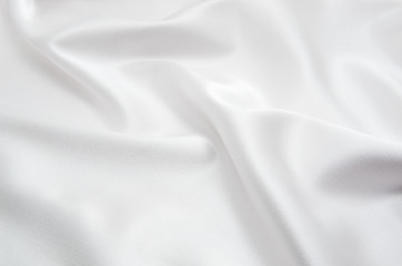 white satin fabric as background