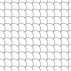 simple seamless pattern diagonal fish scales