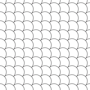 simple seamless pattern diagonal fish scales