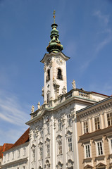 Fototapeta na wymiar Town hall Steyr