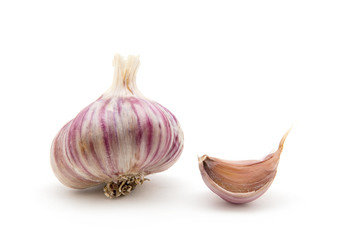 garlic isolated on white background © nata777_7