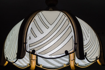 Chandelier in the dark