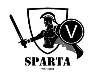 Spartan warrior. Trojan Warrior