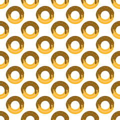 Donut pattern seamless