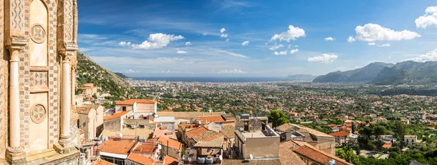 Fotobehang Panorama van Palermo © Calado