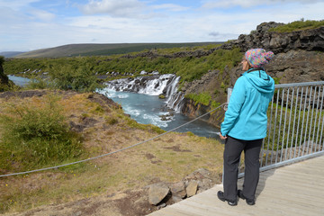 Hraunfossar, Island